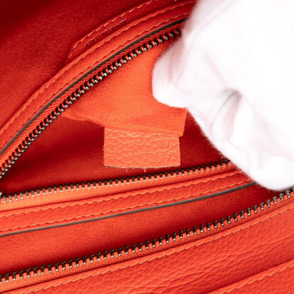 Celine Luggage Bag Grainy Leather Mini #298046C88B - Picture 6 of 7
